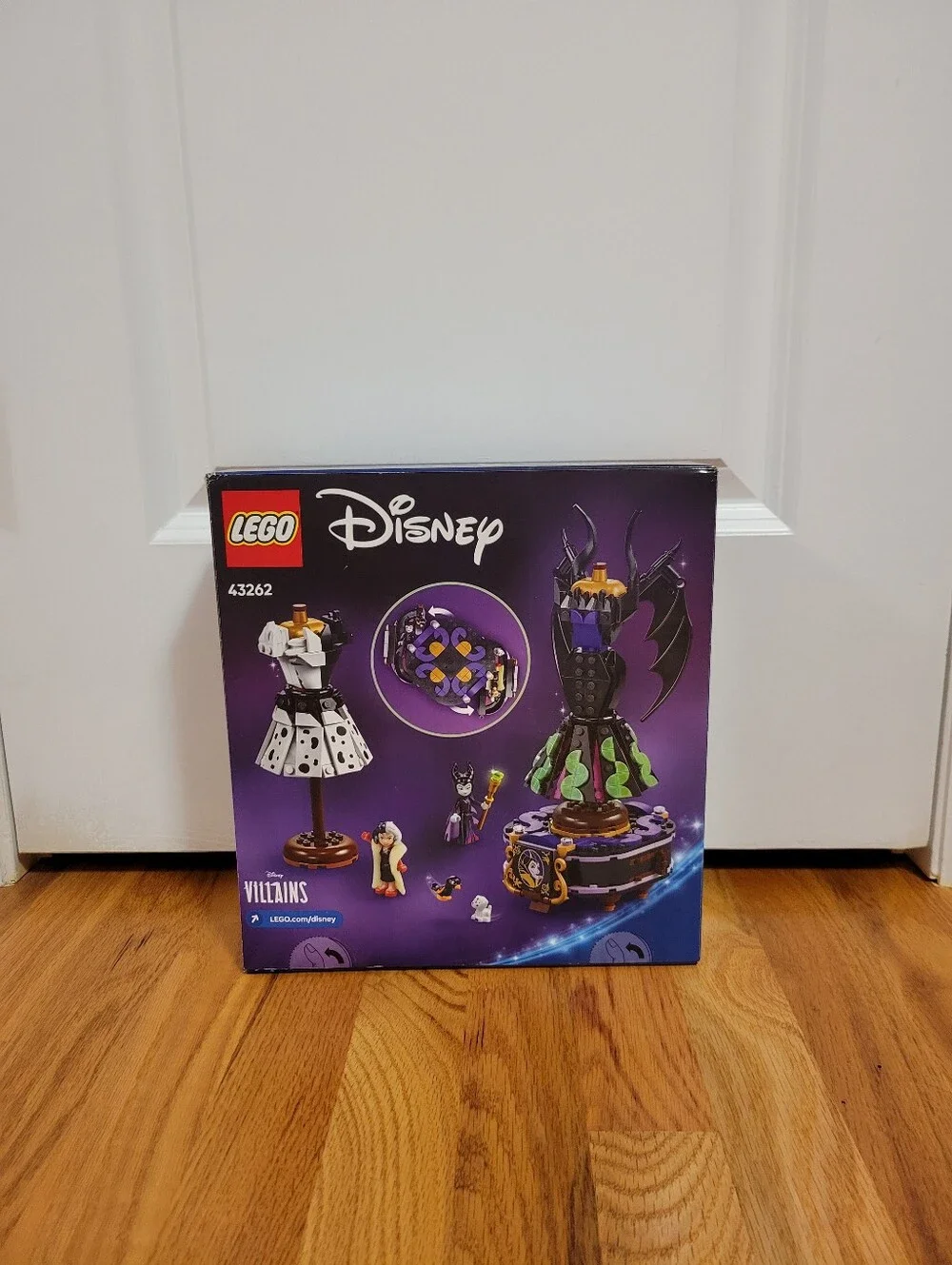 NIB LEGO Disney Villains Maleficent & Cruella De Vil’s Dresses 43262 (524 Pcs)